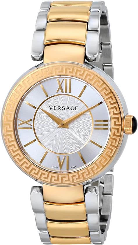 versace vnc05 0014|Versace Damen Analog Schweizer Quarz Uhr mit Edelstahl .